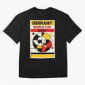 Elegant and Geometrical Germany World Cup 2026 Poster Classic T-Shirt Celebrate Golden Goal Energy in the FIFA World Cup 2026 Journey through Haaland and Mbappe Highlights, England and Germany Pride, Championship Spirit, Famous Goals, Roaring