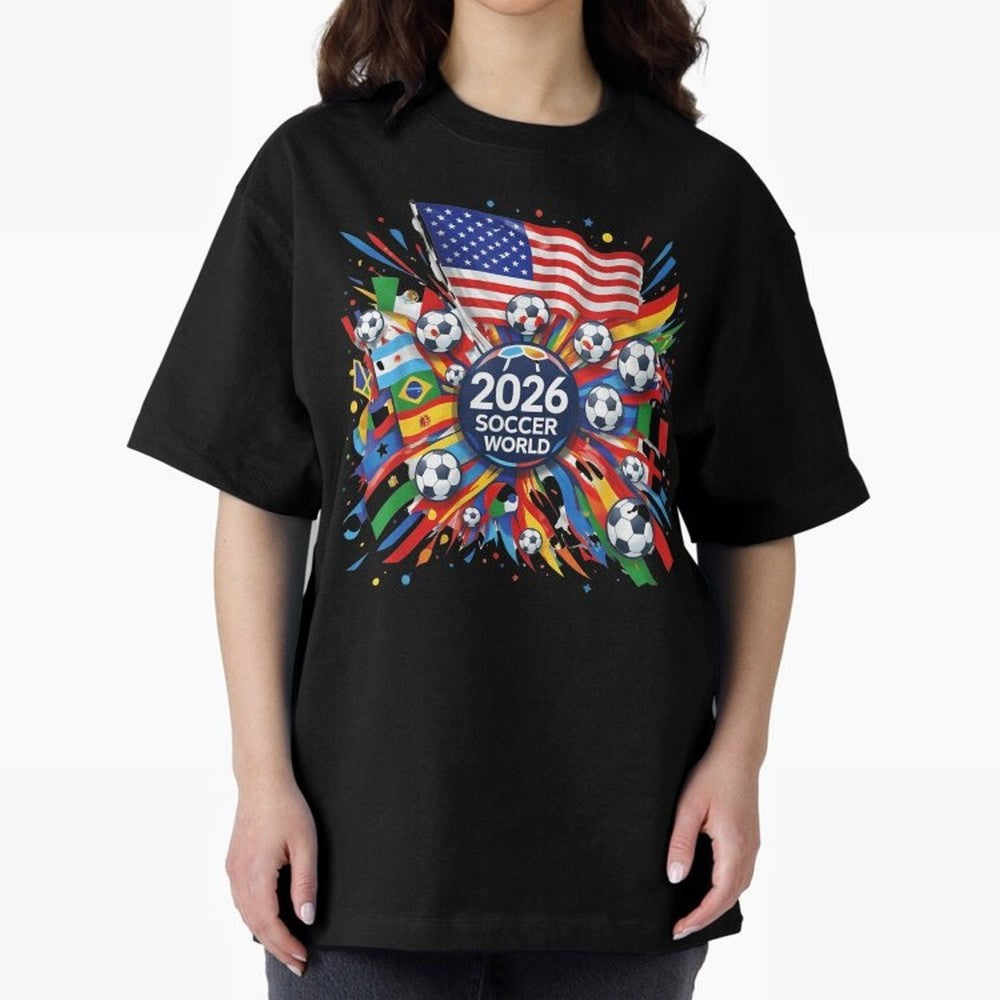 2026 Soccer World Cup United States Mexico Canada Football Championship Tournament Classic T-Shirt Bring Global Tournament Vibes to Global Football Passion for FIFA World Cup 2026 Group Stage, Celebrating Cristiano Ronaldo, Haaland and CR7, England