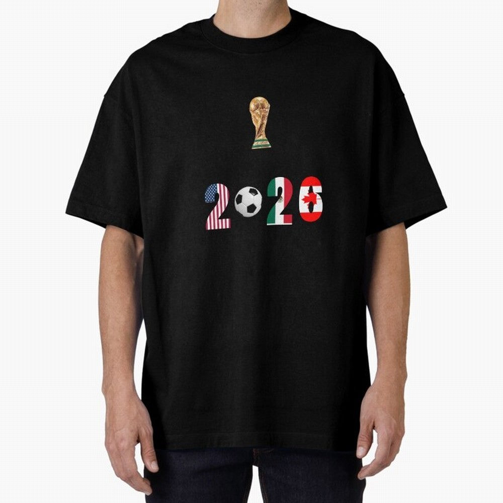 FIFA WORLD CUP Classic T-Shirt Honor FIFA World Cup 2026 Group Stage for Fans of Messi, CR7 and Mbappe and Spain, Bringing Supporter Pride, Iconic Celebrations, Legendary Names and Global Match Day Energy; Perfect for Fans, Collectors, Family