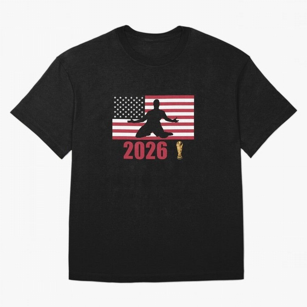 USA World Cup 2026 T-Shirt_84815866 Classic T-Shirt Celebrate the FIFA World Cup 2026 USA Canada Mexico Journey through Cristiano Ronaldo, Haaland and CR7 Highlights, Brazil, Portugal and Argentina Pride, Championship Spirit, Famous Goals, Roaring