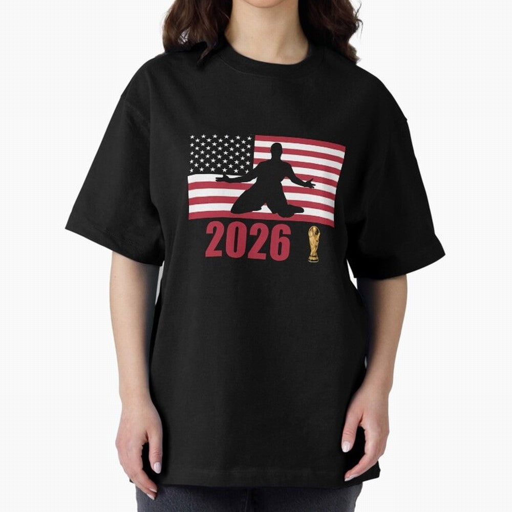USA World Cup 2026 T-Shirt_84815866 Classic T-Shirt Create Match Day Hype around FIFA World Cup 2026 Group Stage, Neymar, Brazil, Portugal and Argentina, Retro Football Energy, Iconic Rivalries, Trophy Chase Drama and Stadium Atmosphere; Ideal for