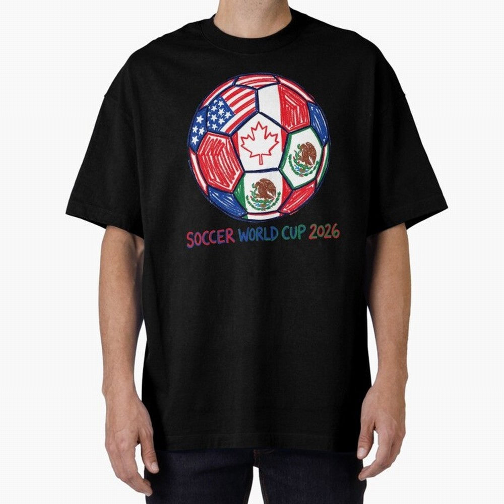 soccer world cup 2026 Classic T-Shirt Join the FIFA World Cup 2026 Journey through Messi, Neymar and Mbappe Highlights, Brazil Pride, Classic Soccer Heritage, Championship Pressure, Fan Loyalty and International Pride; Perfect for People Who Love
