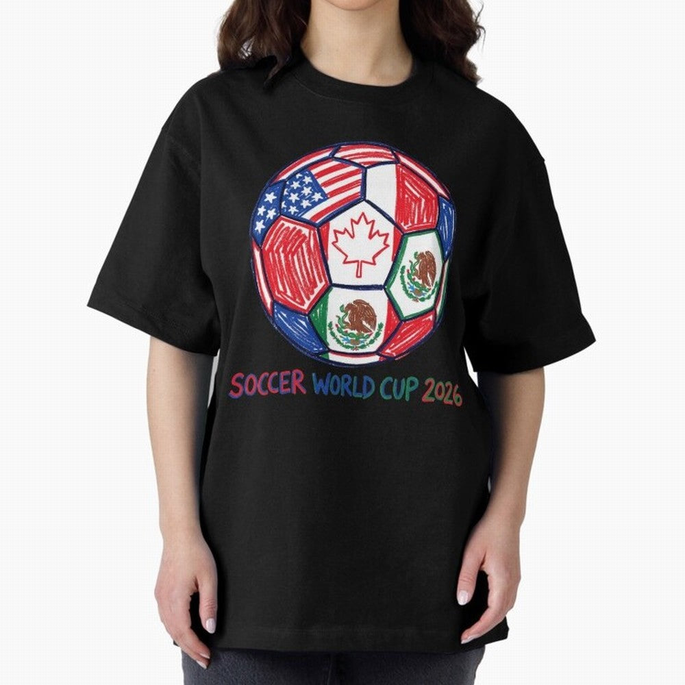 soccer world cup 2026 Classic T-Shirt Join the FIFA World Cup 2026 Journey through Messi, Neymar and Mbappe Highlights, Brazil Pride, Classic Soccer Heritage, Championship Pressure, Fan Loyalty and International Pride; Perfect for People Who Love