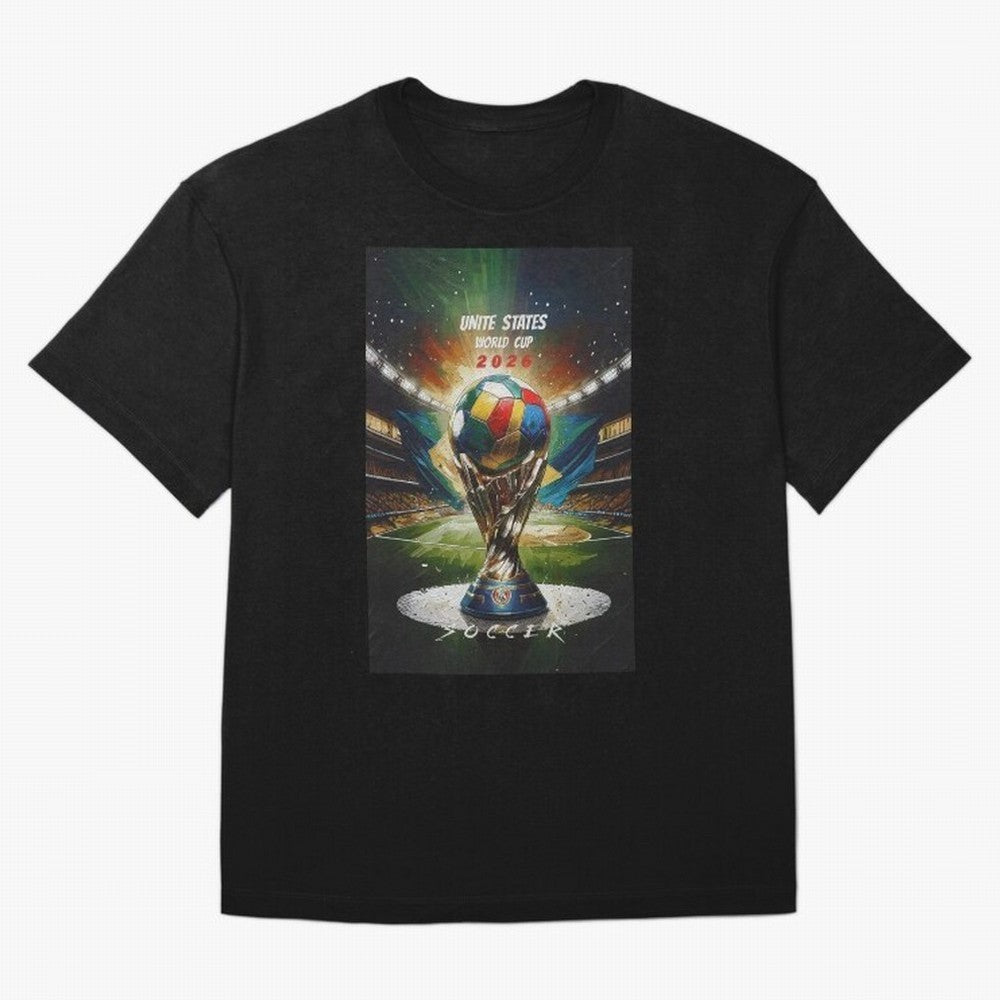 Unite States World Cup Classic T-Shirt Support FIFA World Cup 2026 Group Stage Spirit, Built around Argentina and Brazil, Cristiano Ronaldo, Football Passion, Legendary Performances, Festival Vibes and Supporter Community; Perfect for Supporters