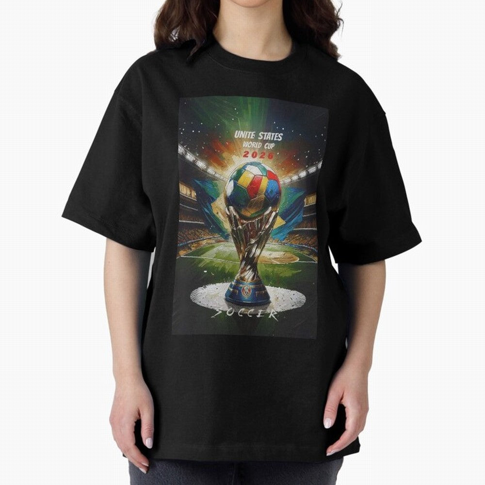 Unite States World Cup Classic T-Shirt Support FIFA World Cup 2026 Group Stage Spirit, Built around Argentina and Brazil, Cristiano Ronaldo, Football Passion, Legendary Performances, Festival Vibes and Supporter Community; Perfect for Supporters