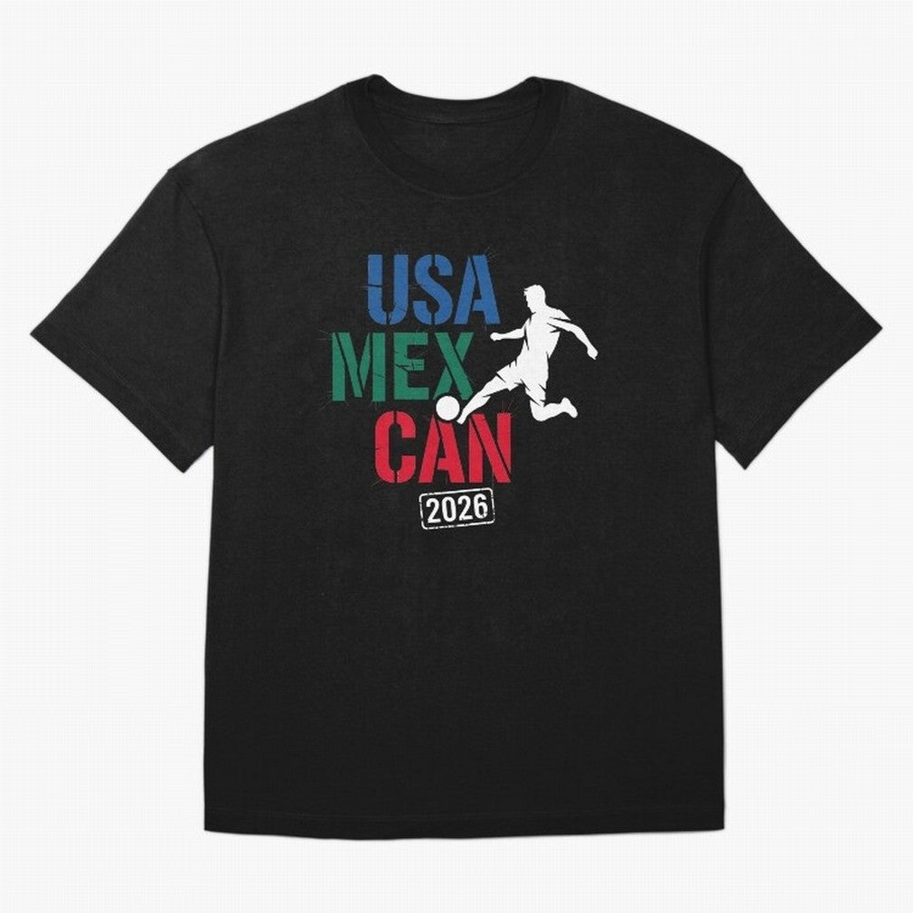 2026 Soccer Player USA Canada Mexico 26 Dark Classic T-Shirt Bring Trophy Dreams to the FIFA World Cup 2026 Journey through Neymar Highlights, Brazil Pride, Classic Soccer Heritage, Championship Pressure, Fan Loyalty and International Pride; Great