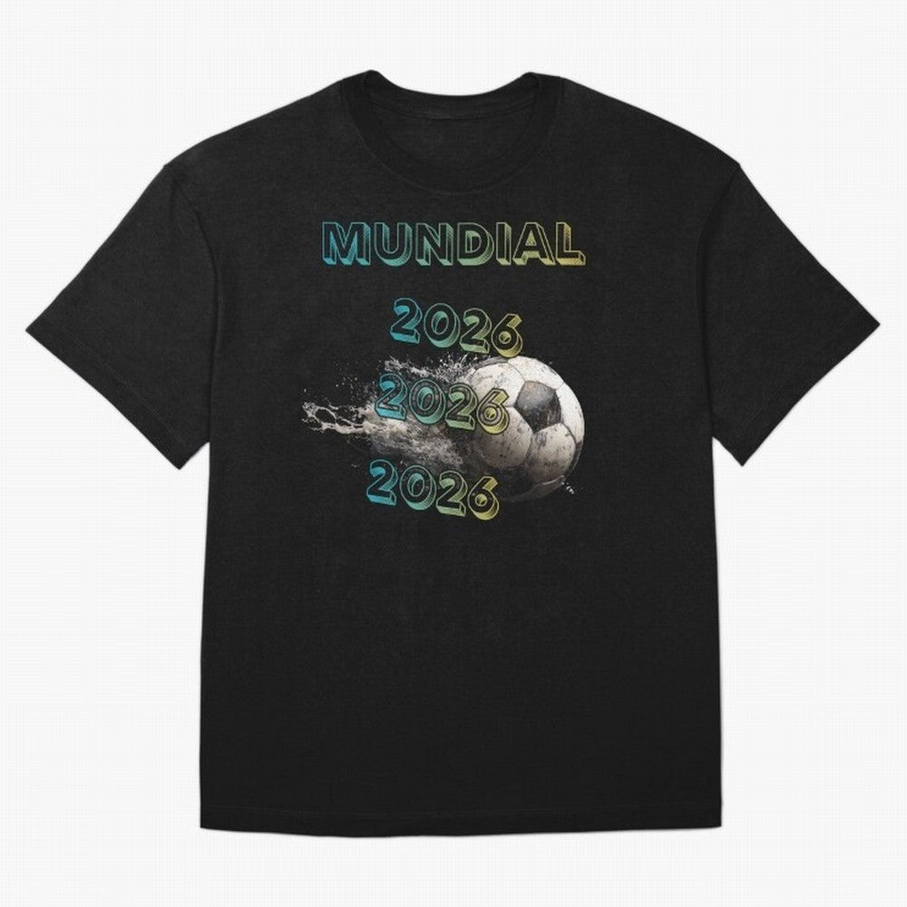 Mundial 2026_ T-Shirts and gifts for football, soccer fans Classic T-Shirt Celebrate Golden Goal Energy in FIFA World Cup 2026 Group Stage for Fans of Messi and Cristiano Ronaldo and Argentina, Bringing Match Day Excitement, Supporter Culture,
