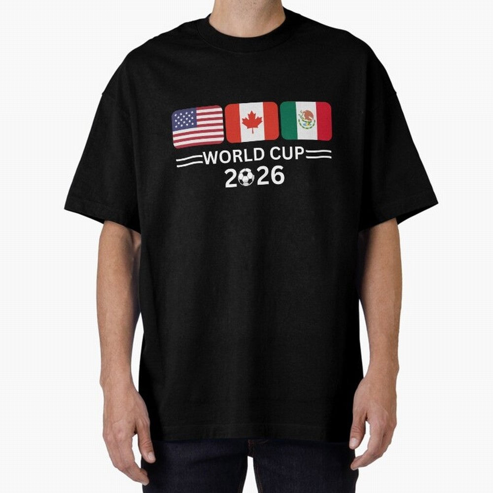 Football World Cup 2026 USA Canada Mexico Soccer & Football Fan Classic T-Shirt Celebrate Fan Culture around FIFA World Cup 2026 for Fans of Haaland and Mbappe and Argentina, Bringing Tournament Hype, Historic Matchups, Family Viewing Parties and