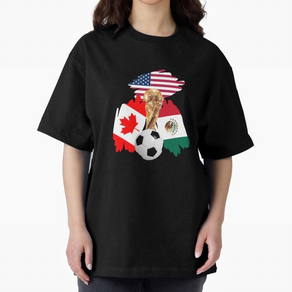 Countries of World Cup Classic T-Shirt Keep the Match Day Mood of Global Football Passion for FIFA World Cup 2026, Built around Haaland and Mbappe, England and Germany, Championship Spirit, Famous Goals, Roaring Crowds and International Football