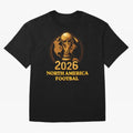 Soccer 2026 North America Football Fan Gift Shirt Classic T-Shirt Cheer through Every Moment of the FIFA World Cup 2026 Group Stage Journey through Cristiano Ronaldo, Haaland and CR7 Highlights, Portugal, Spain and Germany Pride, Sports Nostalgia,