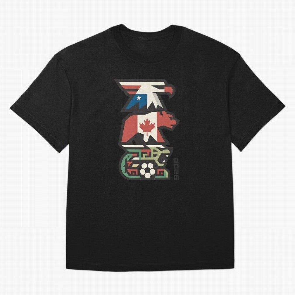 USA Canada Mexico World Cup 2026 Host Nations Classic T-Shirt Carry the Colors and Pride of FIFA World Cup 2026 USA Canada Mexico for Fans of CR7 and England, France and Netherlands, Bringing Match Day Excitement, Supporter Culture, Golden Goals
