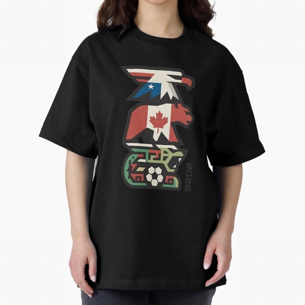 USA Canada Mexico World Cup 2026 Host Nations Classic T-Shirt Carry the Colors and Pride of FIFA World Cup 2026 USA Canada Mexico for Fans of CR7 and England, France and Netherlands, Bringing Match Day Excitement, Supporter Culture, Golden Goals