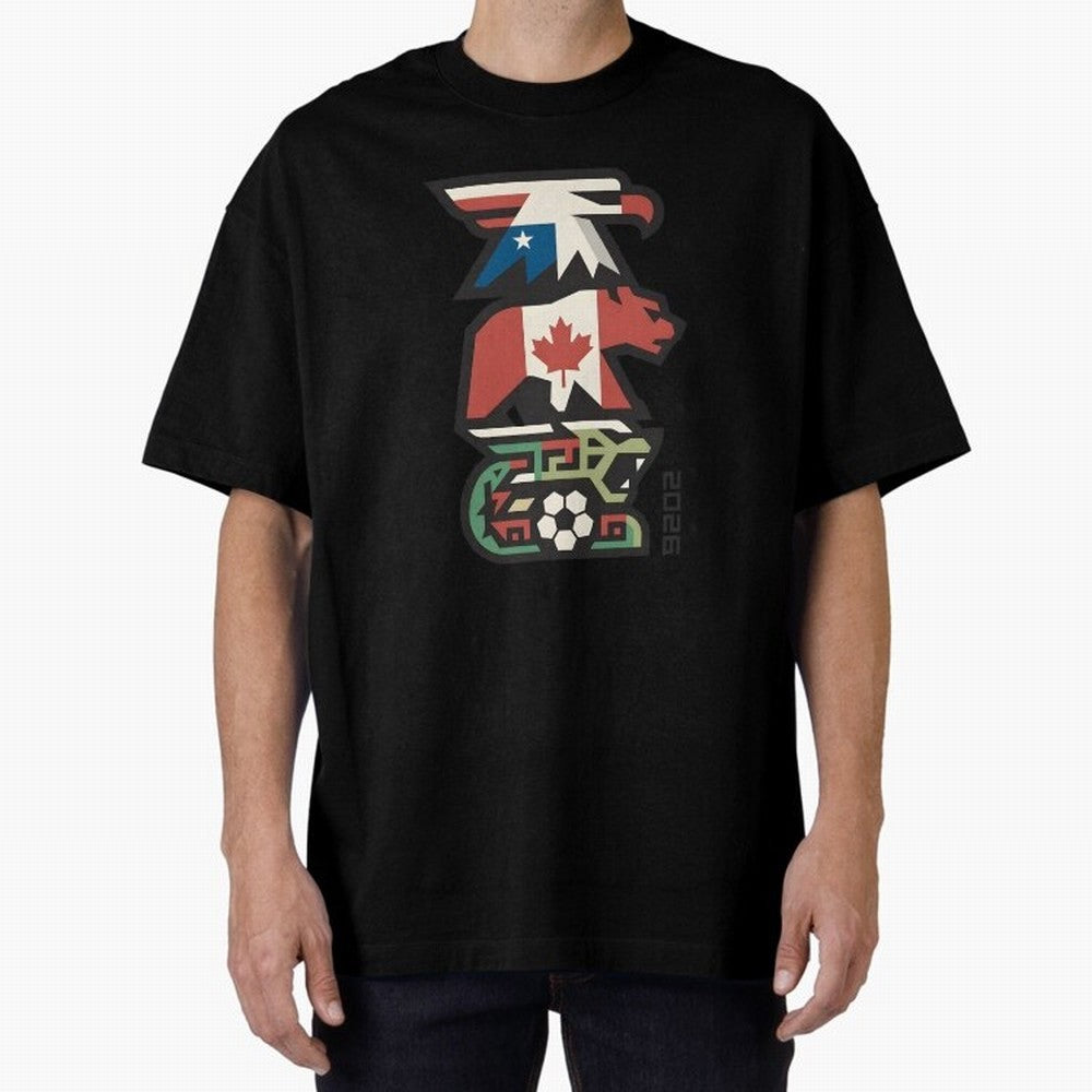 USA Canada Mexico World Cup 2026 Host Nations Classic T-Shirt Carry the Colors and Pride of FIFA World Cup 2026 USA Canada Mexico for Fans of CR7 and England, France and Netherlands, Bringing Match Day Excitement, Supporter Culture, Golden Goals