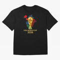 Usa World Cup 2026 Classic T-Shirt Represent Football Lovers during FIFA World Cup 2026 Group Stage for Fans of Messi, CR7 and Mbappe and Portugal, Bringing Vintage Soccer Flavor, Modern Football Stars, National Flags and Final Night Emotion;