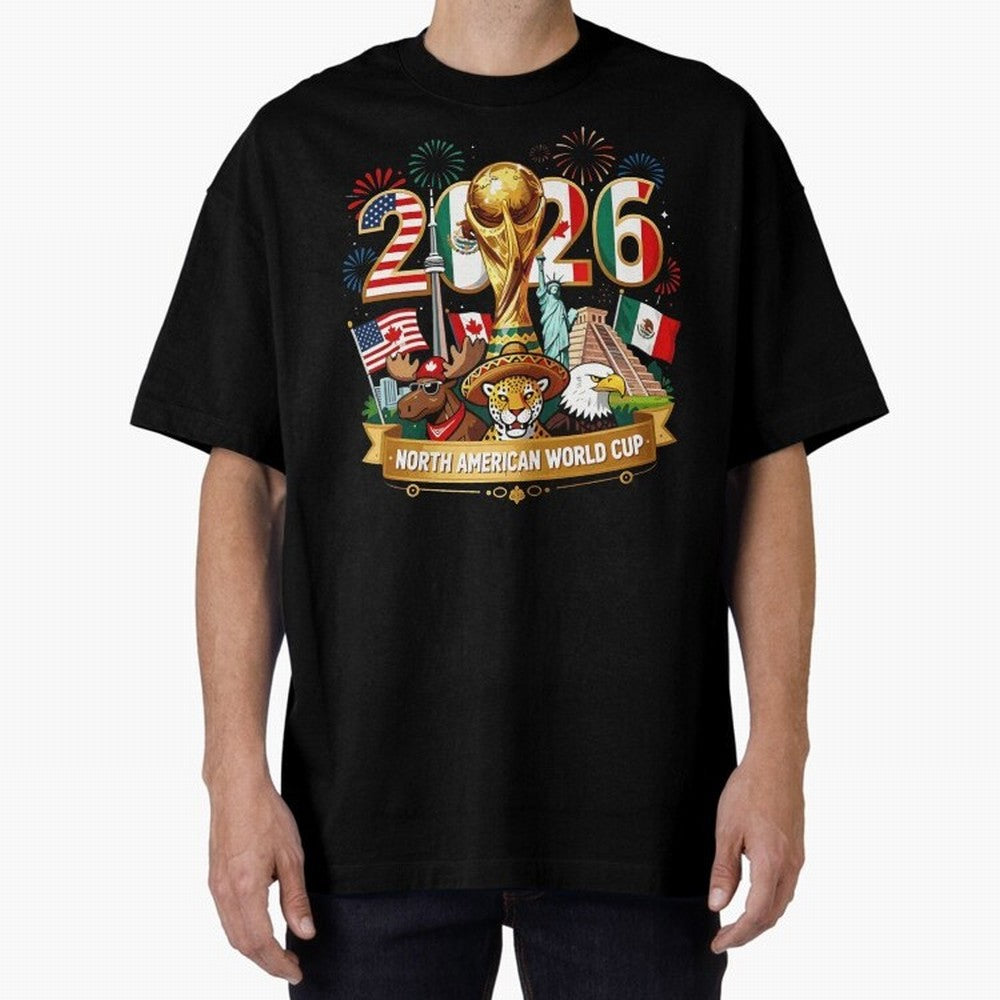 World Cup 2026 North America USA Canada Mexico Soccer Fan Classic T-Shirt Honor Champions and Dreams in FIFA World Cup 2026 Spirit, Connected to Argentina, Messi, Soccer Culture, Superstar Moments, National Team Dreams and Competitive Fire; Built