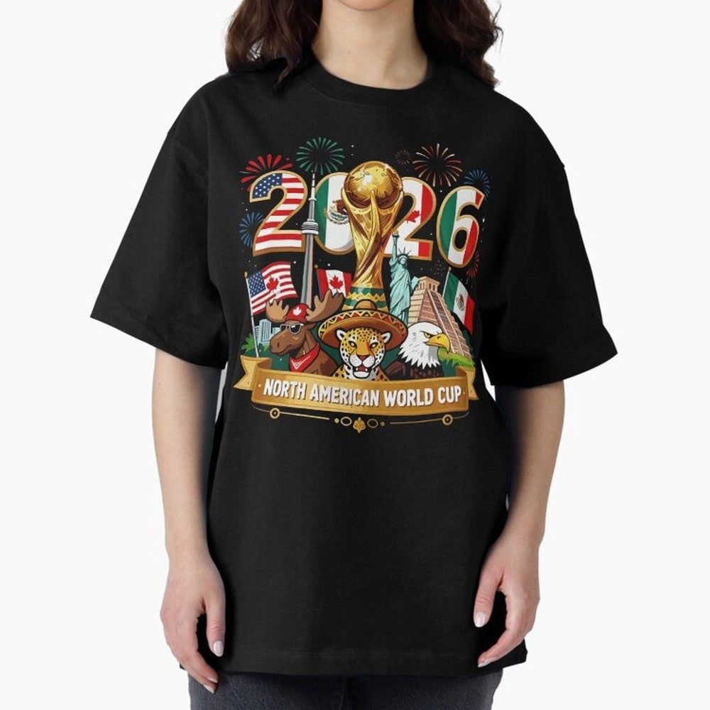 World Cup 2026 North America USA Canada Mexico Soccer Fan Classic T-Shirt Honor Champions and Dreams in FIFA World Cup 2026 Spirit, Connected to Argentina, Messi, Soccer Culture, Superstar Moments, National Team Dreams and Competitive Fire; Built