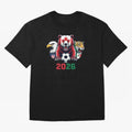 World Cup 2026 USA Canada Mexico Host Mascots Classic T-Shirt Celebrate Supporters United by FIFA World Cup 2026 Made for Messi, England, France and Netherlands Energy, Vintage Soccer Flavor, Modern Football Stars, National Flags and Final Night