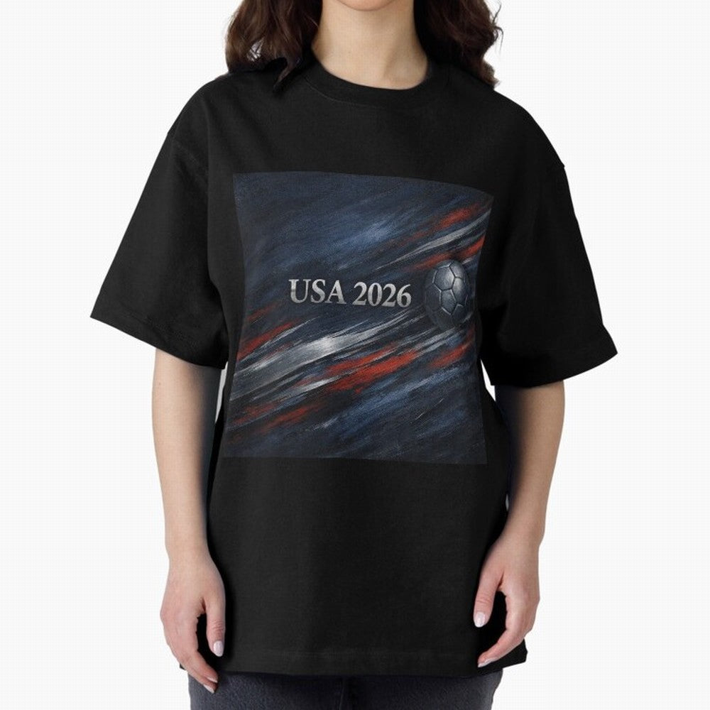 USA 2026 Soccer Event Design Classic T-Shirt Bring Global Tournament Vibes to FIFA World Cup 2026 Group Stage for Fans of Messi, CR7 and Mbappe and France, Bringing Soccer Culture, Superstar Moments, National Team Dreams and Competitive Fire; Ideal