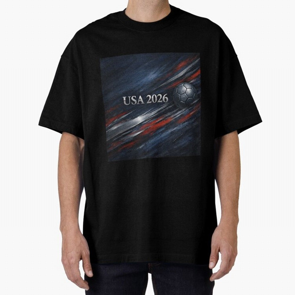 USA 2026 Soccer Event Design Classic T-Shirt Bring Global Tournament Vibes to FIFA World Cup 2026 Group Stage for Fans of Messi, CR7 and Mbappe and France, Bringing Soccer Culture, Superstar Moments, National Team Dreams and Competitive Fire; Ideal