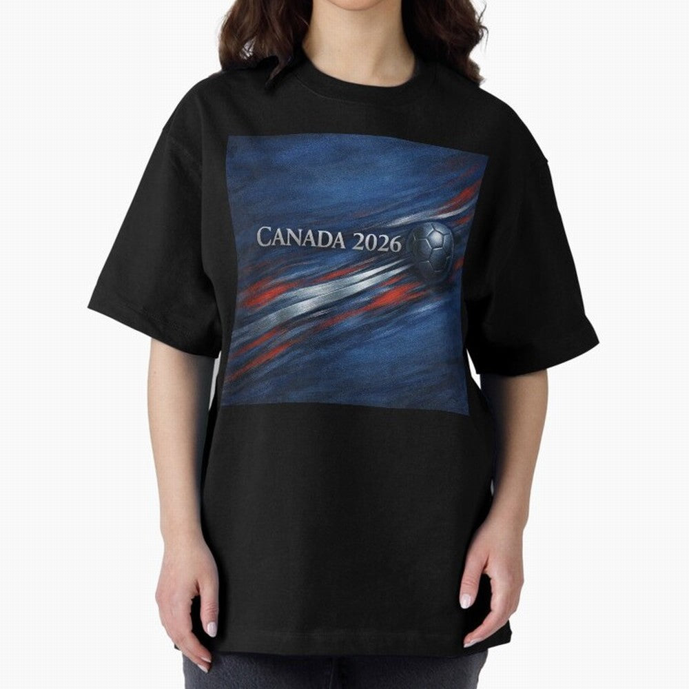 Canada 2026 Soccer Splash Classic T-Shirt Bring Champion Energy into FIFA World Cup 2026 Featuring CR7, Brazil Energy, Sports Nostalgia, International Competition, Famous Players and Unforgettable Victories; Ideal for Passionate Fans Who Love