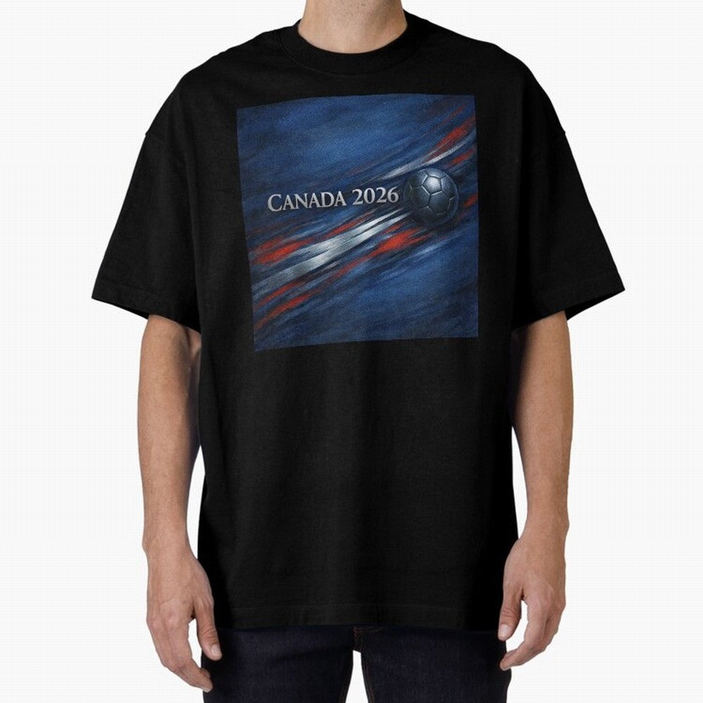 Canada 2026 Soccer Splash Classic T-Shirt Bring Champion Energy into FIFA World Cup 2026 Featuring CR7, Brazil Energy, Sports Nostalgia, International Competition, Famous Players and Unforgettable Victories; Ideal for Passionate Fans Who Love