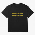 World Cup 2022 Classic T-Shirt Support FIFA World Cup 2026 USA Canada Mexico for Fans of Messi, Neymar and Mbappe and France and Portugal, Bringing Sports Nostalgia, International Competition, Famous Players and Unforgettable Victories; Perfect for