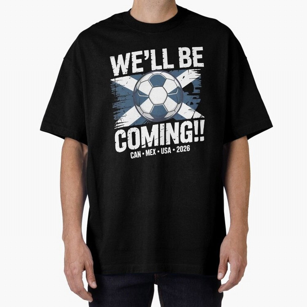 Scotland 2026 Football Qualification National Pride Classic T-Shirt Show Your Love for Match Day Hype around FIFA World Cup 2026 Group Stage, Mbappe and Neymar, Brazil, Match Day Excitement, Supporter Culture, Golden Goals and Global Football