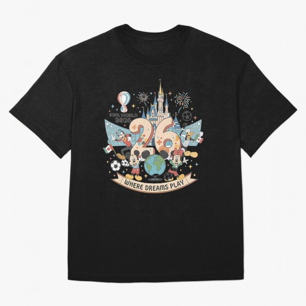 Dreamland Football World Cup26 Classic T-Shirt Upgrade FIFA World Cup 2026 Made for Mbappe and Neymar, Germany Energy, Stadium Memories, Football Loyalty, International Chants and Championship Tradition; Great for Supporters Who Love Legendary