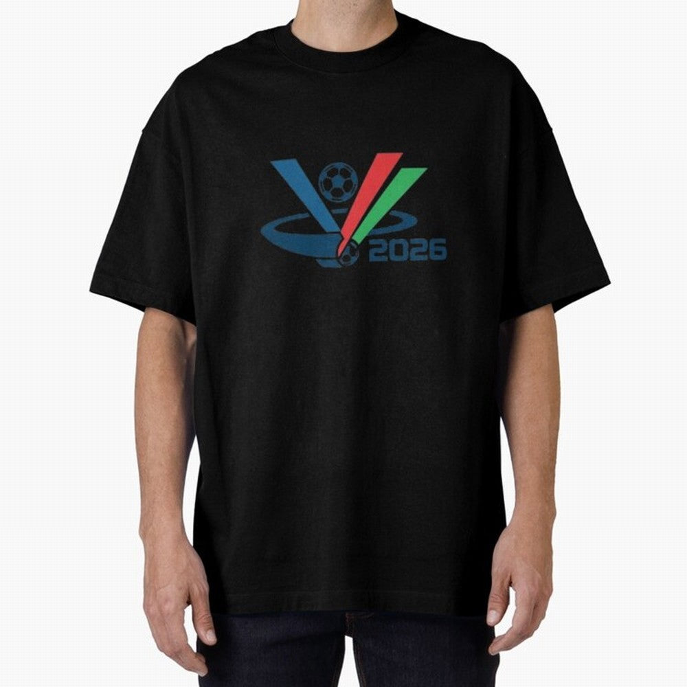Minimalist FIFA 2026 V-Logo Design Classic T-Shirt Remember the FIFA World Cup 2026 Group Stage Journey through Mbappe and Neymar Highlights, France and Portugal Pride, Game Day Rituals, Football Legends, Country Pride and the Road to the Final;