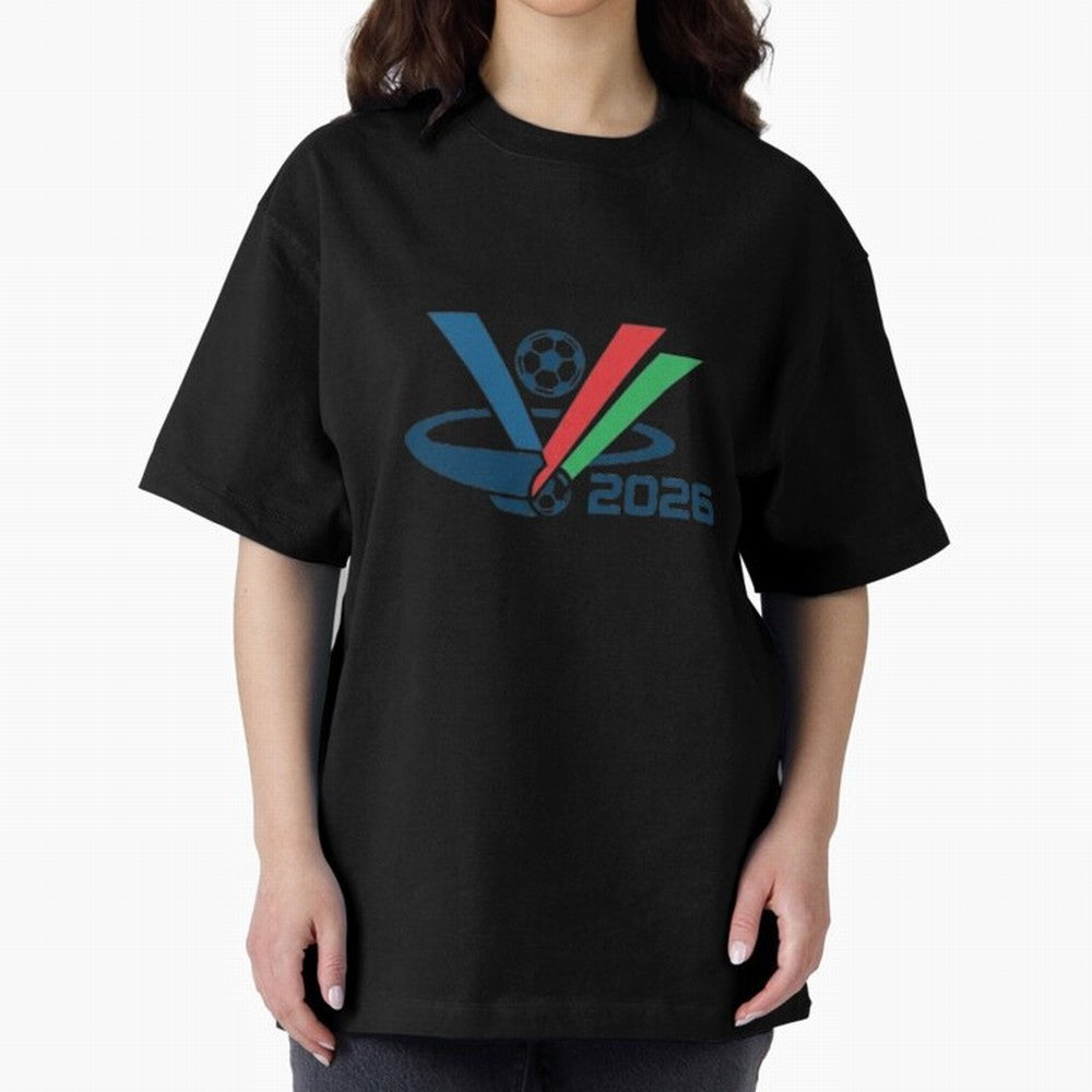 Minimalist FIFA 2026 V-Logo Design Classic T-Shirt Remember the FIFA World Cup 2026 Group Stage Journey through Mbappe and Neymar Highlights, France and Portugal Pride, Game Day Rituals, Football Legends, Country Pride and the Road to the Final;