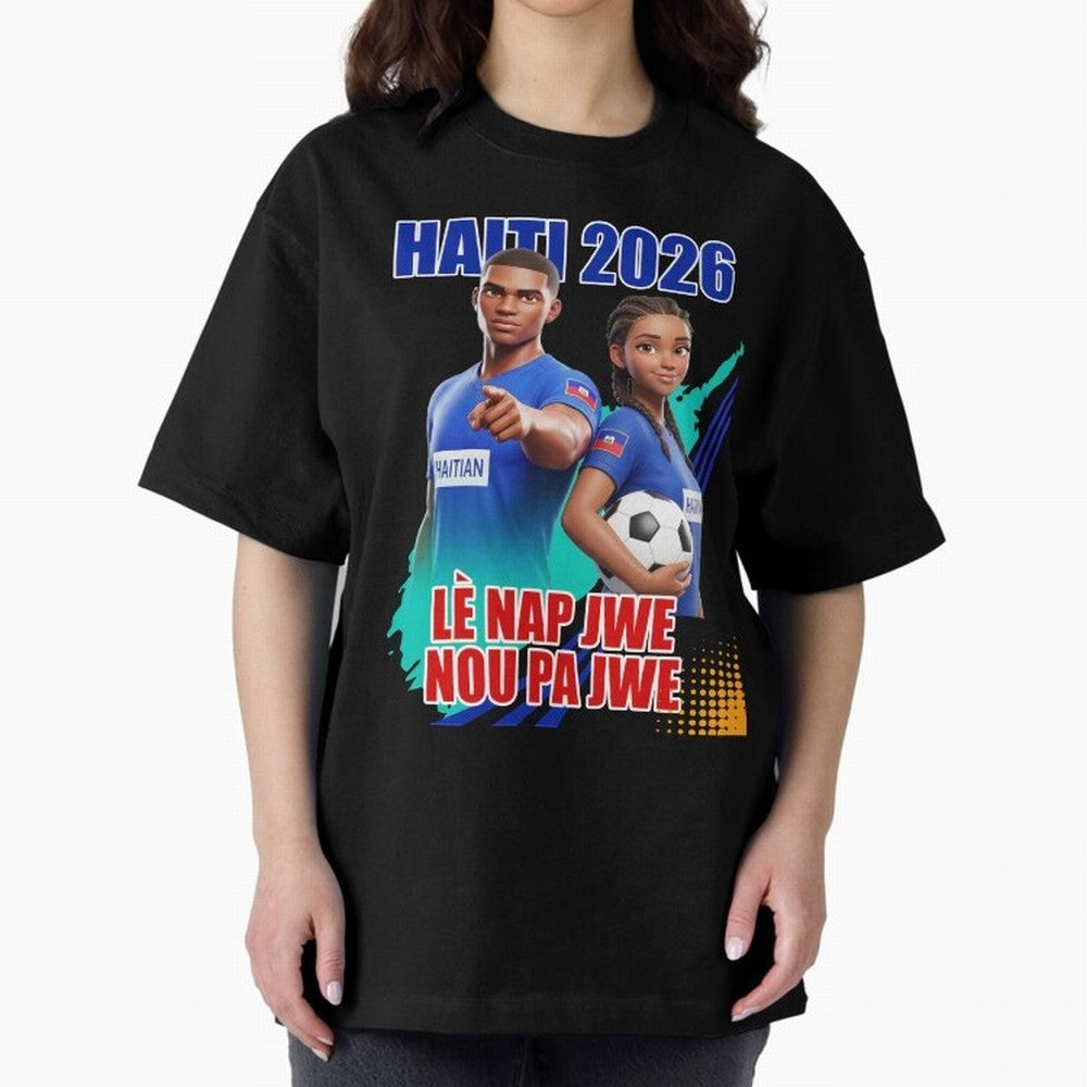 IMG 007, World Cup 2026, Haiti 007 Classic T-Shirt Fuel Your Fan Pride for the FIFA World Cup 2026 Journey through Messi and Cristiano Ronaldo Highlights, Argentina and Brazil Pride, Vintage Soccer Flavor, Modern Football Stars, National Flags and