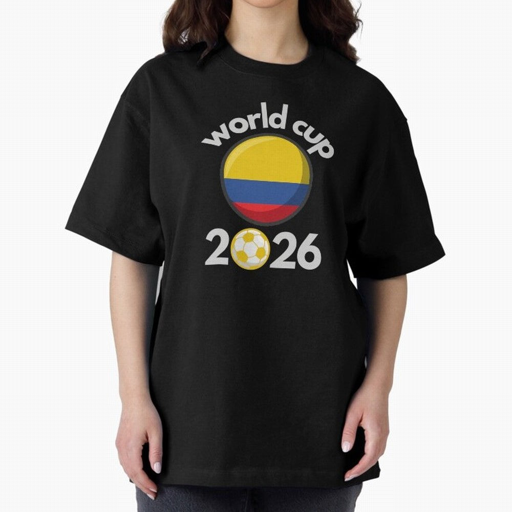 Columbia Flag World Cup 2026 Soccer Design ¨C Columbian Football Futbol Classic T-Shirt Celebrate Global Passion for FIFA World Cup 2026 Connected to Neymar, Argentina, France and Brazil Energy, Game Day Rituals, Football Legends, Country Pride and