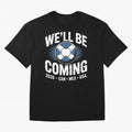 We¡¯ll Be Coming 26 International Football Supporters Tee Classic T-Shirt Remember Global Football Passion for FIFA World Cup 2026 USA Canada Mexico, with Cristiano Ronaldo, Spain and Netherlands, Football Passion, Legendary Performances, Festival