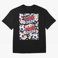 USA 2026 Soccer World Cup Pattern - Artistic Picasso Style Football Classic T-Shirt Join FIFA World Cup 2026 USA Canada Mexico with Cristiano Ronaldo, Haaland and CR7, Brazil Energy, Classic Soccer Heritage, Championship Pressure, Fan Loyalty and