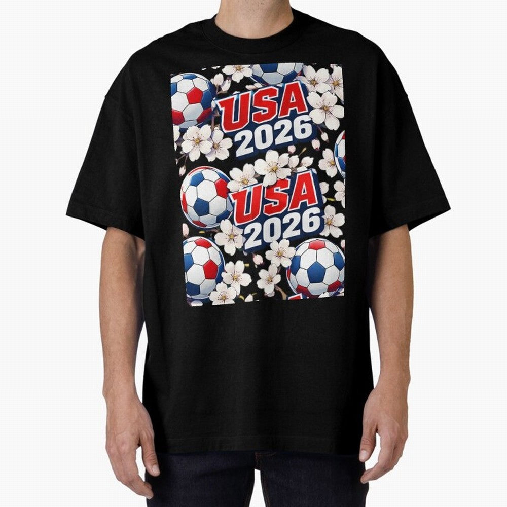 USA 2026 Soccer World Cup Pattern - Artistic Picasso Style Football Classic T-Shirt Join FIFA World Cup 2026 USA Canada Mexico with Cristiano Ronaldo, Haaland and CR7, Brazil Energy, Classic Soccer Heritage, Championship Pressure, Fan Loyalty and