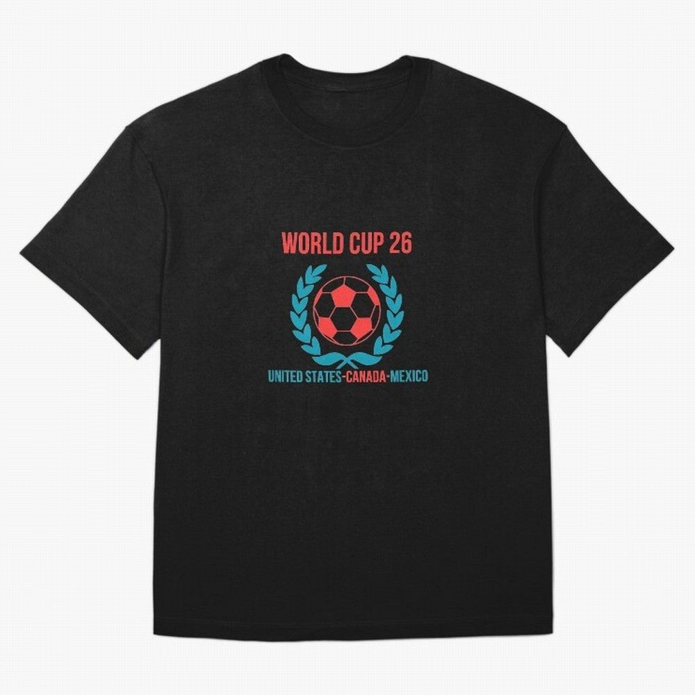World Cup 2026 United States Canada Mexico Soccer Logo Classic T-Shirt Follow FIFA World Cup 2026 Group Stage Spirit, Celebrating Germany, Neymar, Soccer Culture, Superstar Moments, National Team Dreams and Competitive Fire; Ideal for Football