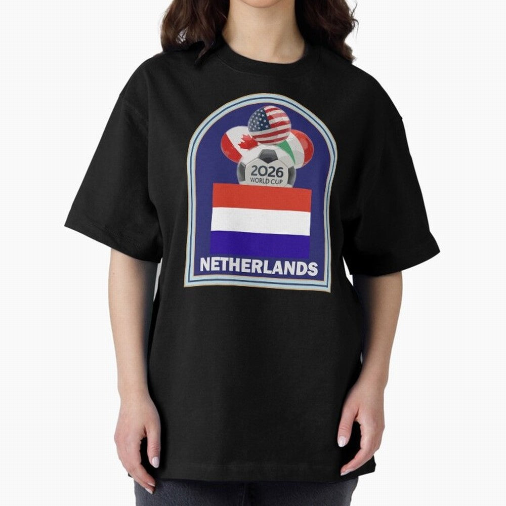 Netherlands 2026 Soccer T-shirt Classic T-Shirt Keep Football History Alive during FIFA World Cup 2026 for Fans of Messi and Argentina, France and Brazil, Bringing Champion Mindset, Group Stage Buzz, Knockout Tension and Passionate Fan Culture;