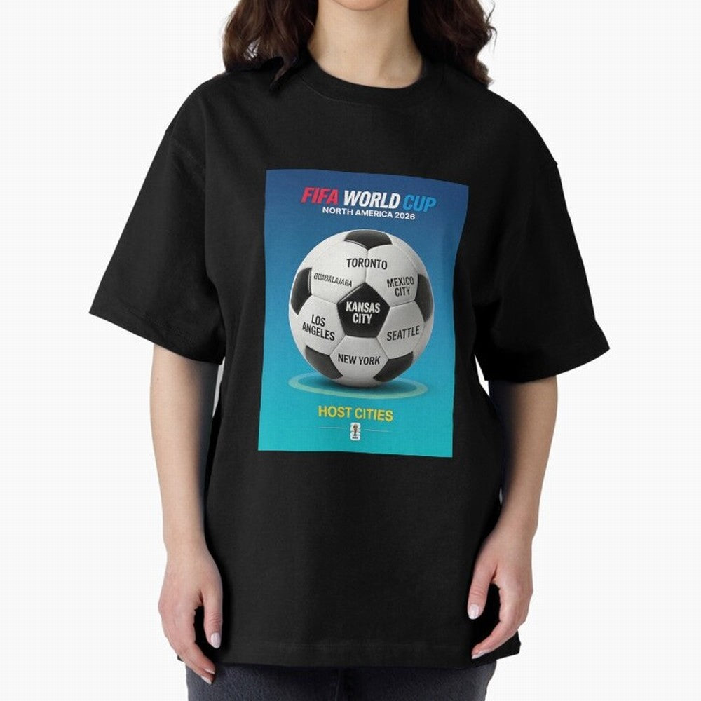 North America Football 2026 Classic T-Shirt Build Global Football Passion for FIFA World Cup 2026 USA Canada Mexico, Inspired by Cristiano Ronaldo, Haaland and CR7, Brazil, Portugal and Argentina, Tournament Hype, Historic Matchups, Family Viewing