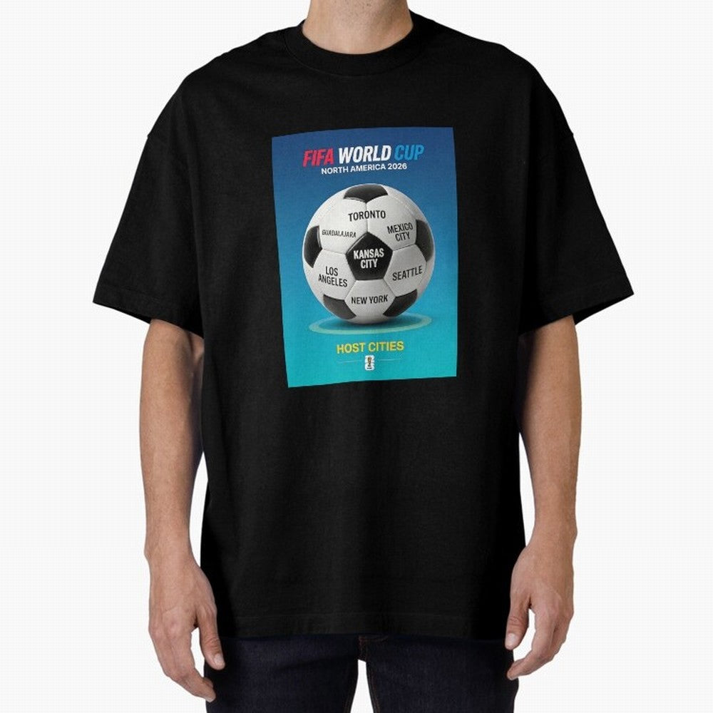 North America Football 2026 Classic T-Shirt Build Global Football Passion for FIFA World Cup 2026 USA Canada Mexico, Inspired by Cristiano Ronaldo, Haaland and CR7, Brazil, Portugal and Argentina, Tournament Hype, Historic Matchups, Family Viewing