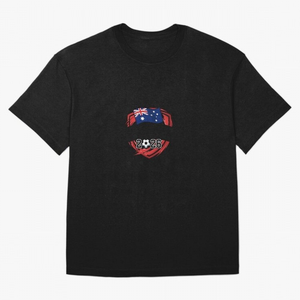 Australia World Cup 2026 Australia Football Classic T-Shirt Bring Match Day Fire to Match Day Hype around FIFA World Cup 2026 USA Canada Mexico, CR7 and Messi, Germany, Soccer Culture, Superstar Moments, National Team Dreams and Competitive Fire;