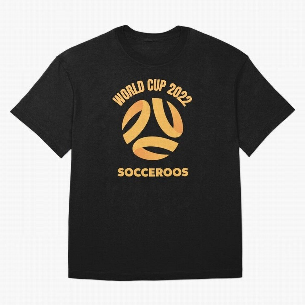 Socceroos World Cup 2022 Australia Classic T-Shirt Share Global Football Passion for FIFA World Cup 2026, Highlighting Cristiano Ronaldo, Netherlands, Football Festival Excitement, Trophy Ambitions, Country Rivalries and Star Player Buzz; Perfect