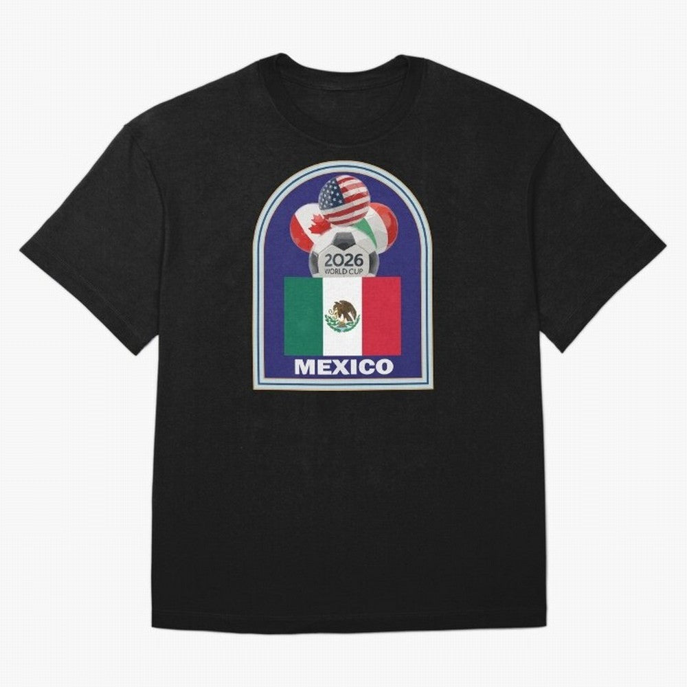 Mexico 2026 Soccer T-shirt Classic T-Shirt Share FIFA World Cup 2026 Group Stage Highlighting CR7, Argentina, France and Brazil Energy, Classic Soccer Heritage, Championship Pressure, Fan Loyalty and International Pride; Perfect for People Who Love