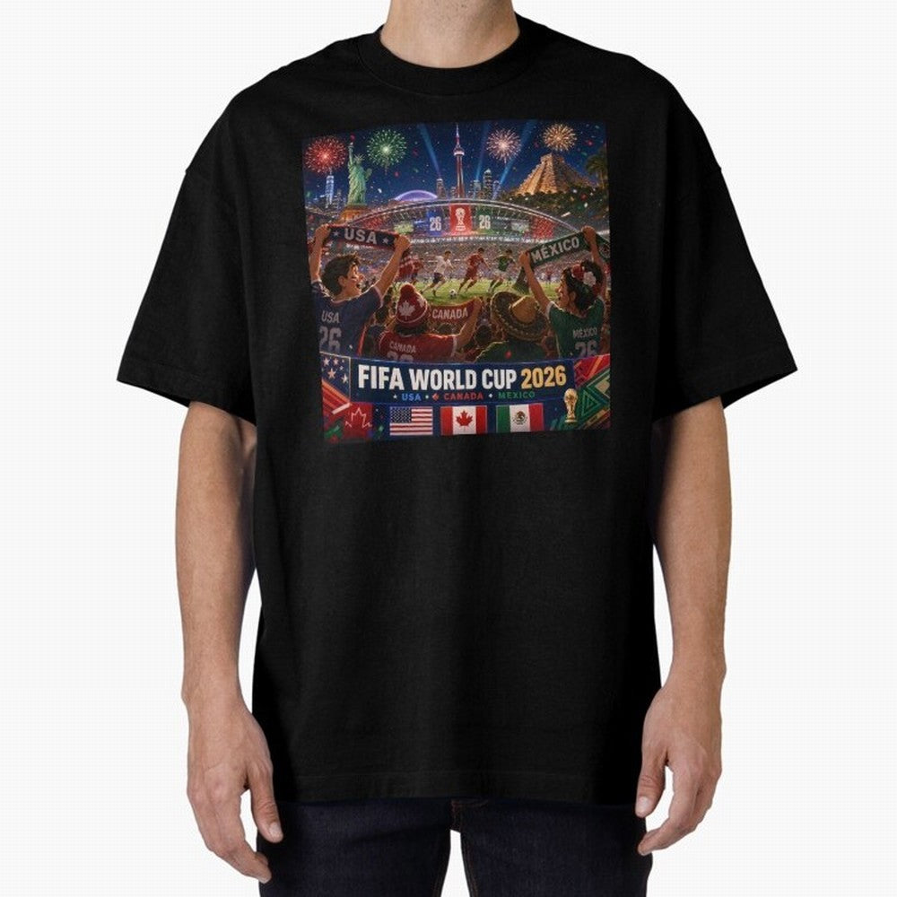 ? One Ball Three Nations 2026 #football 2026 Classic T-Shirt Upgrade FIFA World Cup 2026 Spirit, Capturing France and Portugal, Messi, Sports Nostalgia, International Competition, Famous Players and Unforgettable Victories; Perfect for People Who