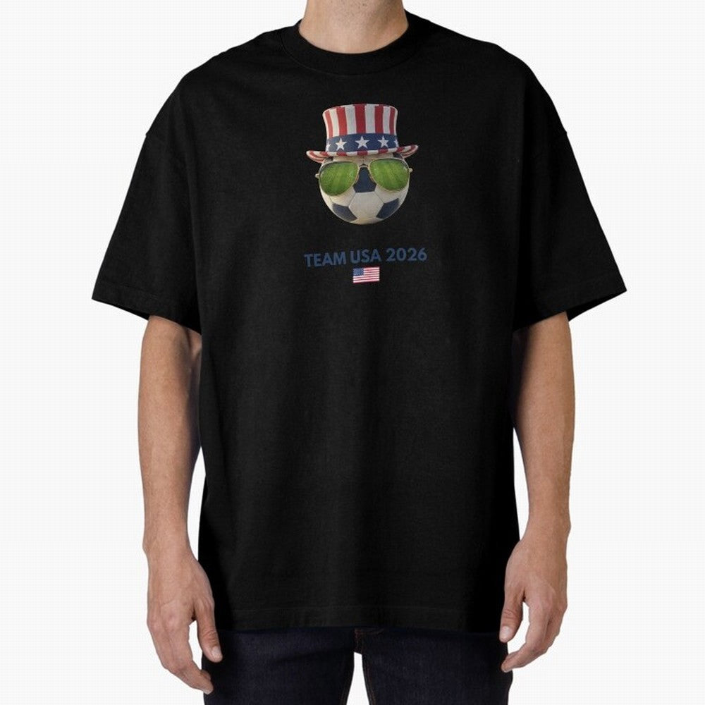 Soccer Fan Gear: Team USA 2026 Classic T-Shirt Bring the FIFA World Cup 2026 Group Stage Journey through CR7 and Messi Highlights, England and Germany Pride, Football Passion, Legendary Performances, Festival Vibes and Supporter Community; Ideal