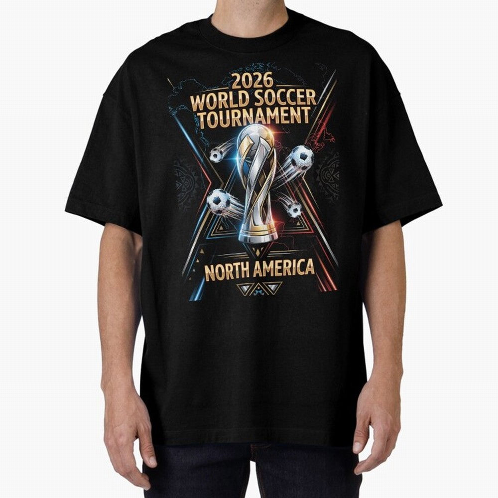 2026 FIFA Classic T-Shirt Join the Global Buzz around Match Day Hype around FIFA World Cup 2026 Group Stage, Messi and Cristiano Ronaldo, Portugal, Champion Mindset, Group Stage Buzz, Knockout Tension and Passionate Fan Culture; Made for Collectors