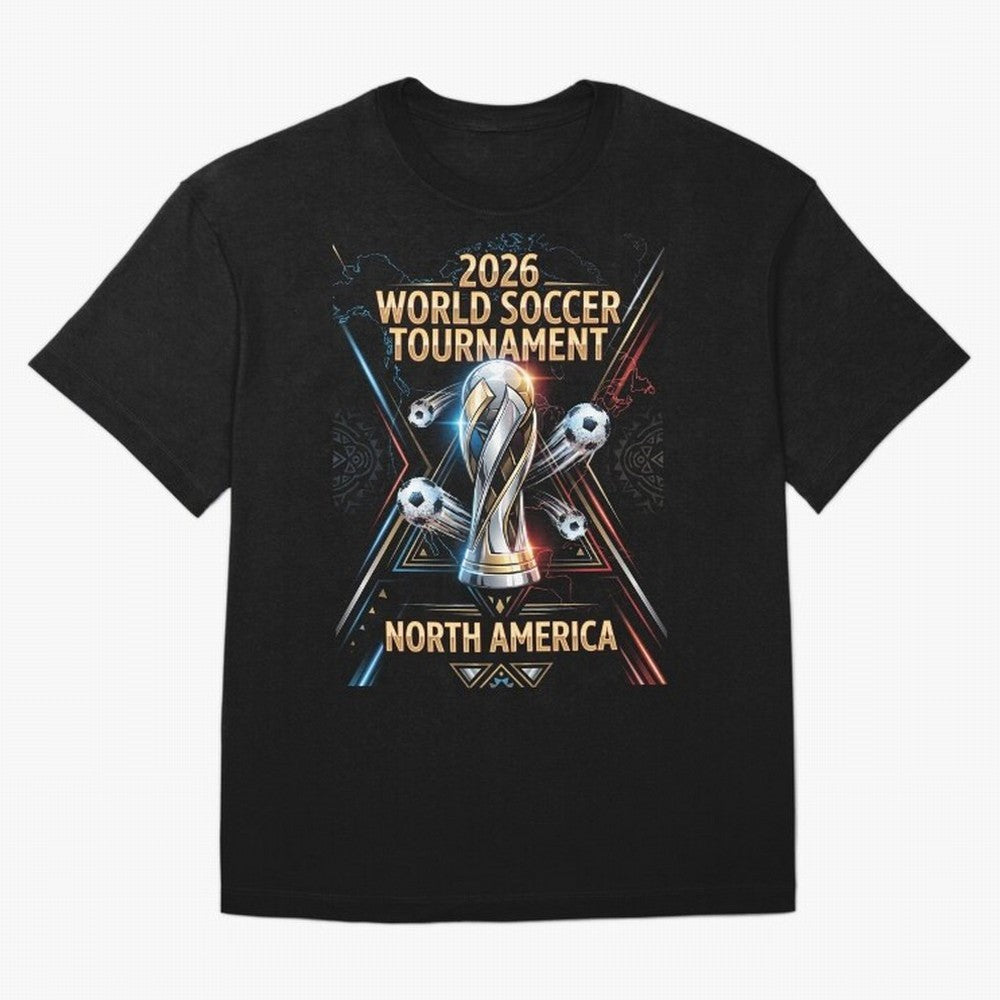 2026 FIFA Classic T-Shirt Join the Global Buzz around Match Day Hype around FIFA World Cup 2026 Group Stage, Messi and Cristiano Ronaldo, Portugal, Champion Mindset, Group Stage Buzz, Knockout Tension and Passionate Fan Culture; Made for Collectors