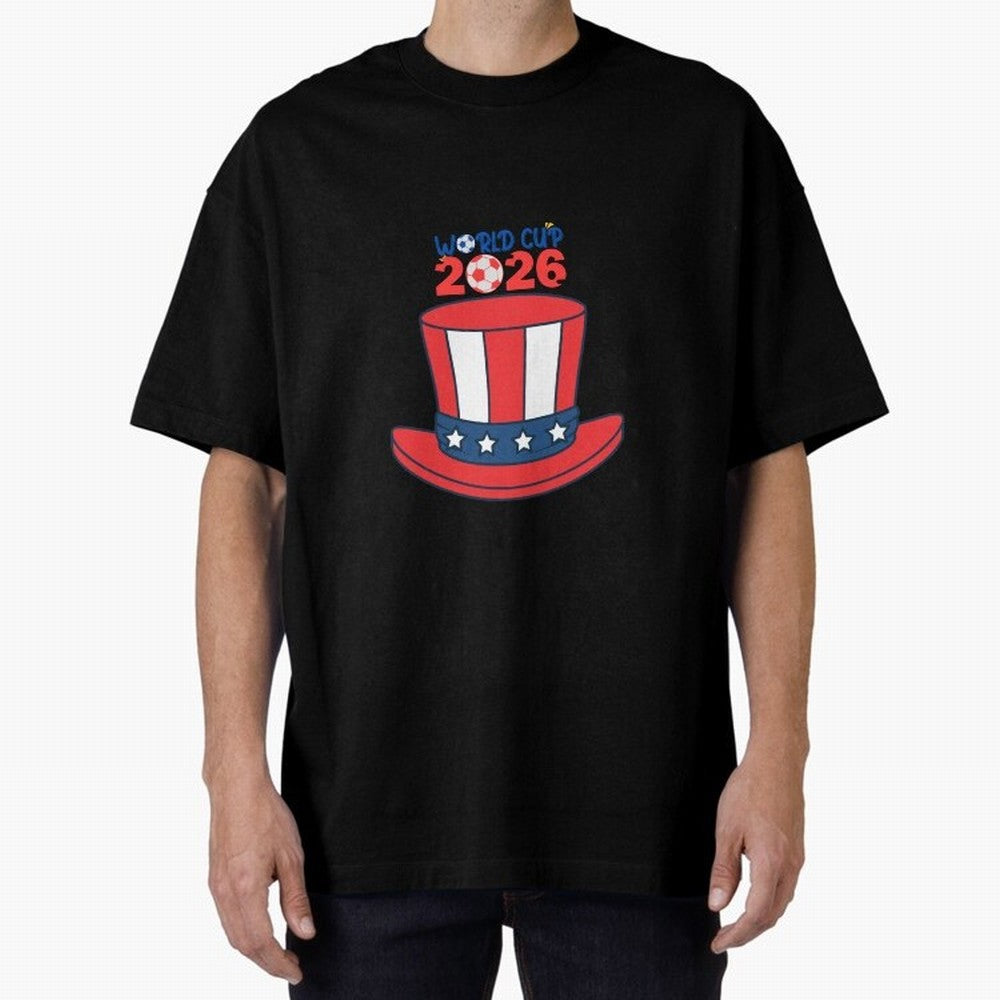 Patriotic Soccer Hat Design for FIFA World Cup 2026 Celebration Classic T-Shirt Bring FIFA World Cup 2026 Group Stage Made for Cristiano Ronaldo, England and Germany Energy, Football Passion, Legendary Performances, Festival Vibes and Supporter