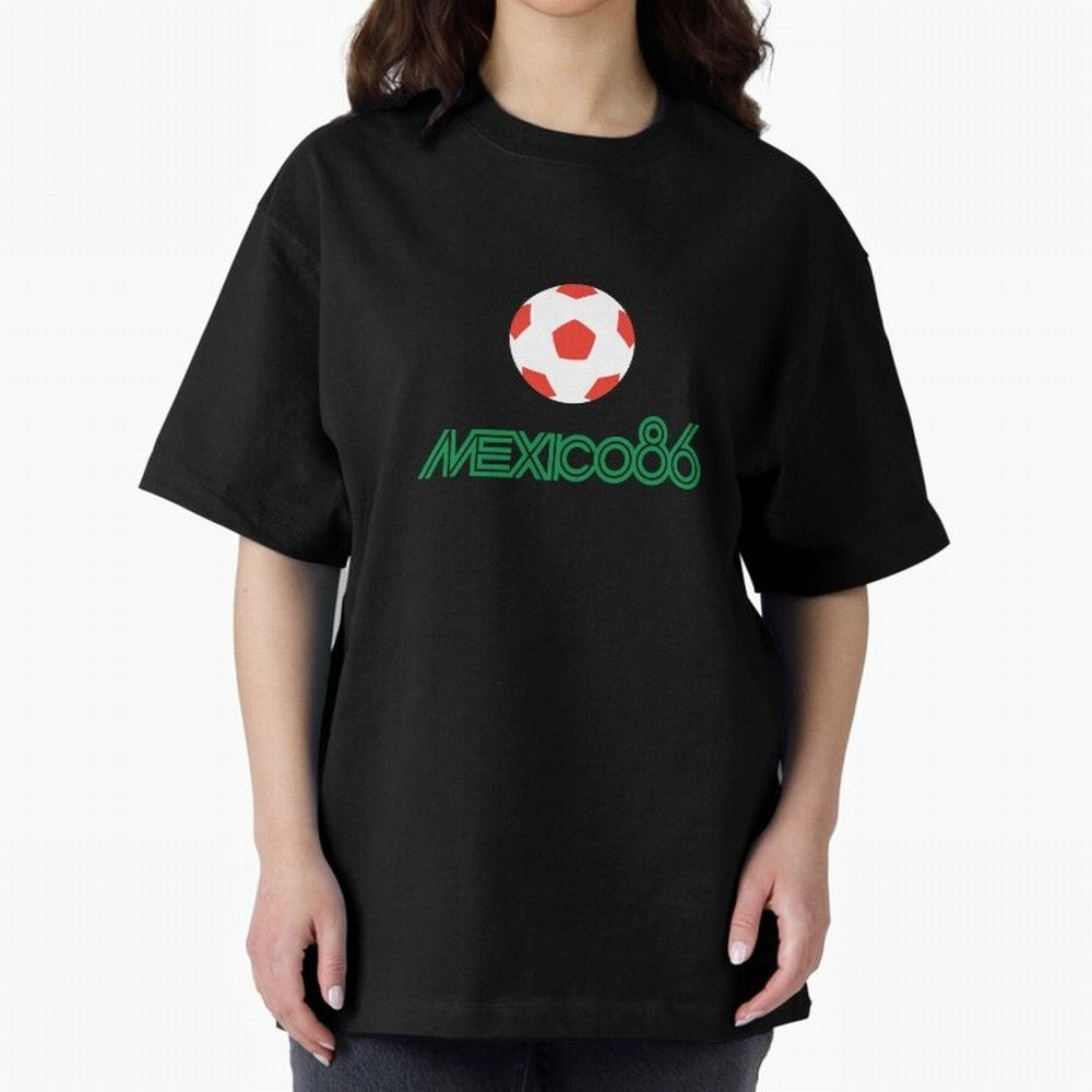 Mexico Soccer World Cup 1986 Classic T-Shirt Back the Journey through Match Day Hype around FIFA World Cup 2026, Messi, Neymar and Mbappe, France and Portugal, Football Passion, Legendary Performances, Festival Vibes and Supporter Community;