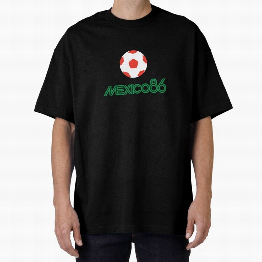 Mexico Soccer World Cup 1986 Classic T-Shirt Back the Journey through Match Day Hype around FIFA World Cup 2026, Messi, Neymar and Mbappe, France and Portugal, Football Passion, Legendary Performances, Festival Vibes and Supporter Community;