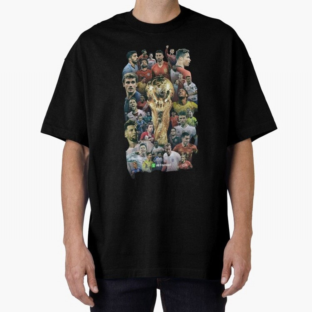 All Football Classic T-Shirt Elevate Match Day Hype around FIFA World Cup 2026, Cristiano Ronaldo, Argentina and Brazil, Stadium Memories, Football Loyalty, International Chants and Championship Tradition; Created for Match Day Parties, Soccer